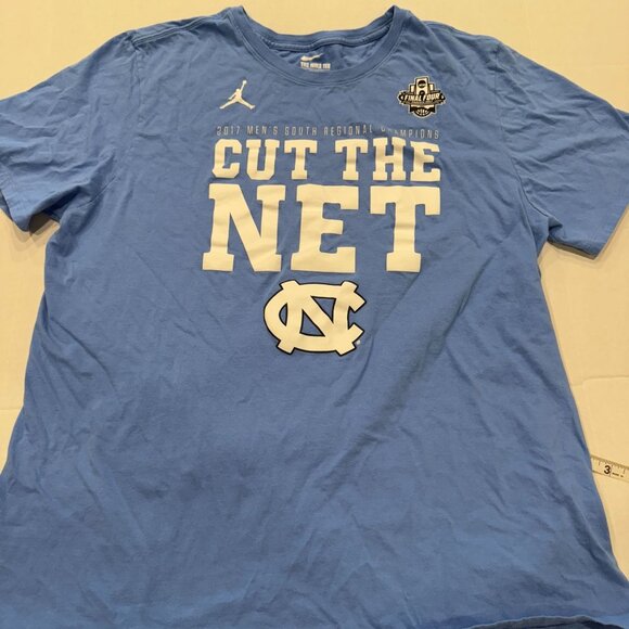 Nike UNC jordan tarheels 2017 “Cut the Net” NCAA Final Four South Regional - Picture 1 of 7